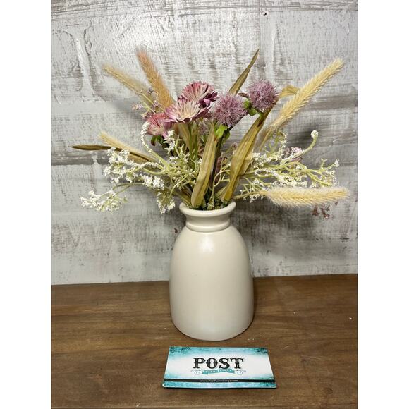 Artificial Floral Decor Ceramic Art 10" - Picture 1 of 3